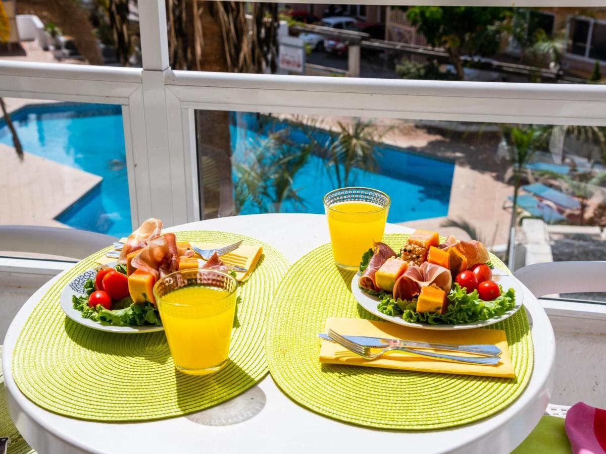 302 Modern, Light, Comfortable Studio With Swimming Pool Playa de las Americas  Zewnętrze zdjęcie
